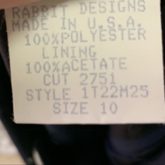 Rabbit Rabbit Rabbit Navy Floral Lined Dress - Picture 6 of 6